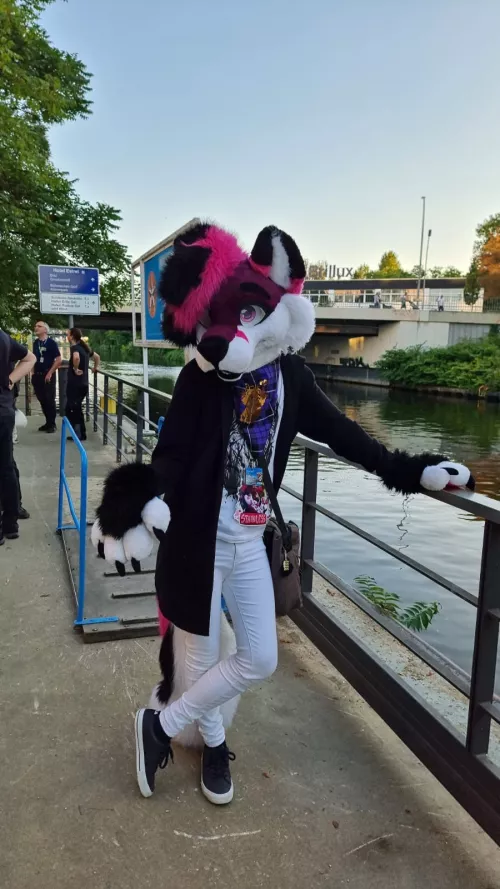Early Fursuit Friday! :D Happy days!! :3c