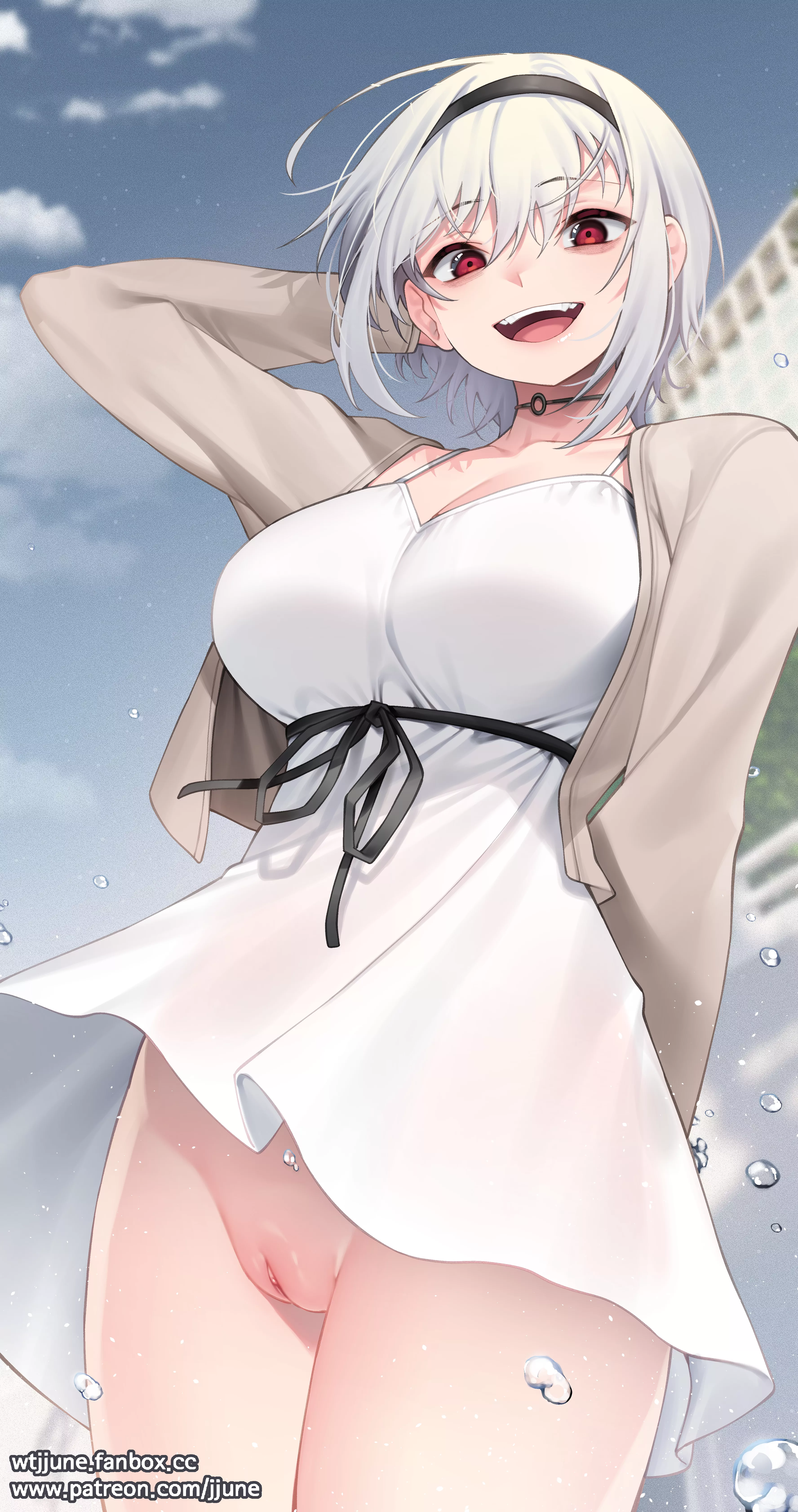 Forgot to put on underwear (Jjune)