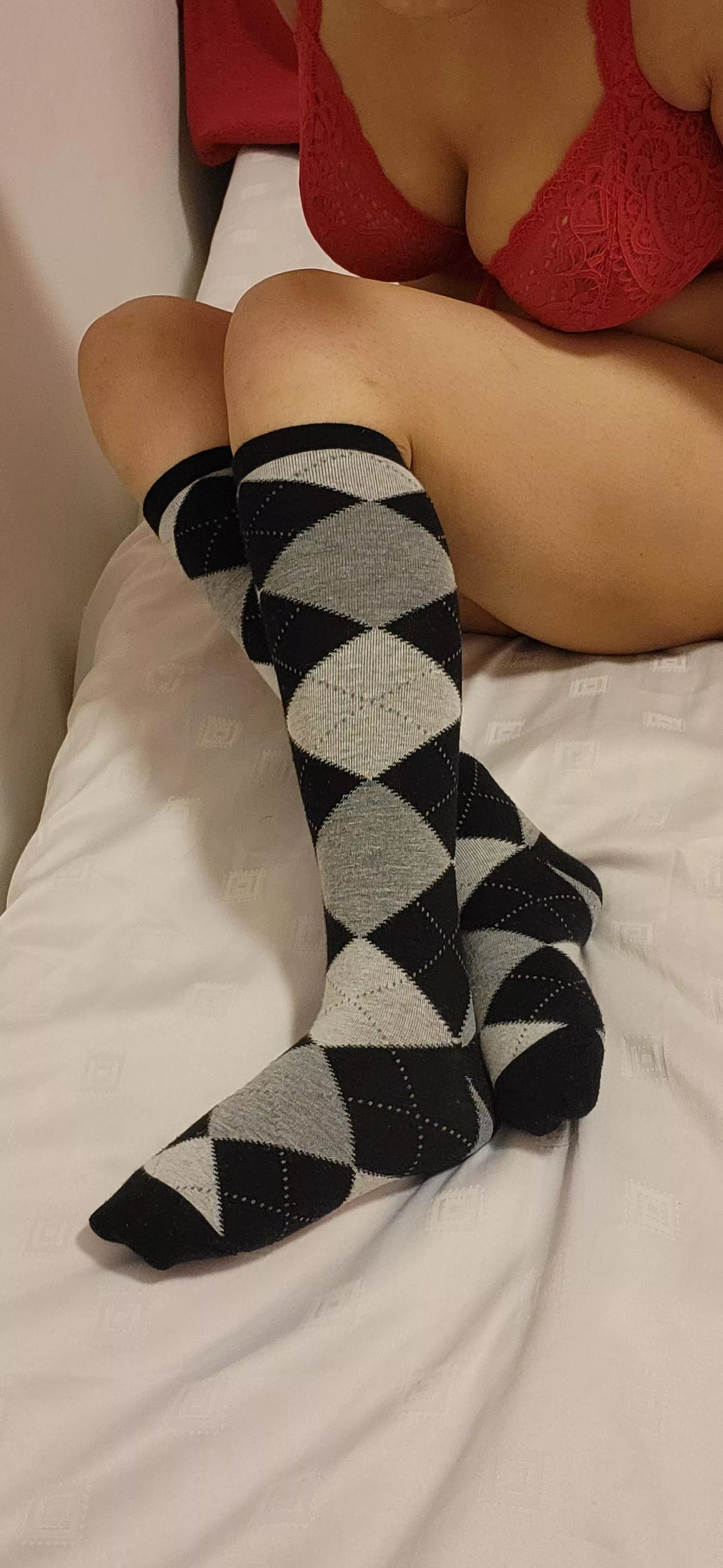 Grey socks sounds good female