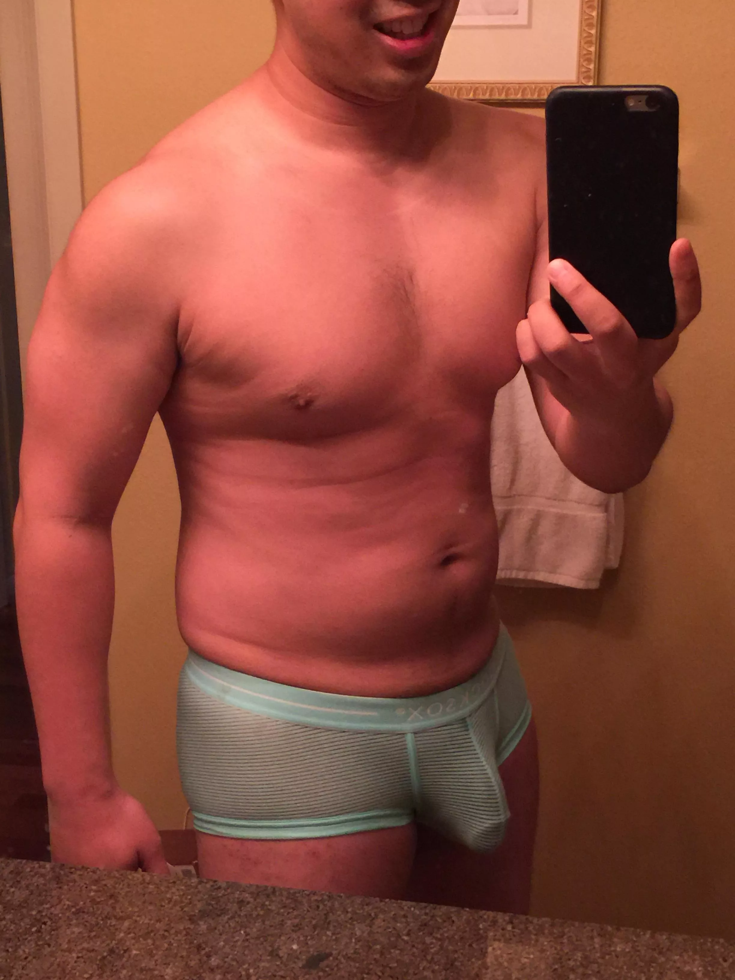 How do you think my bulge looks in this underwear?