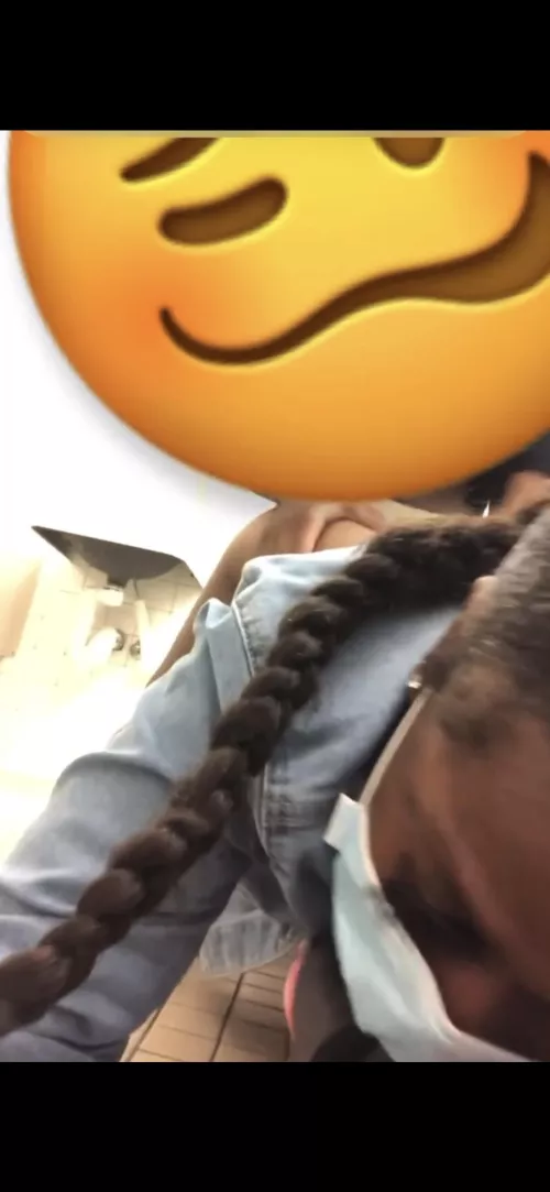 I got wrecked in the Walmart bathroom someone walked in at the end