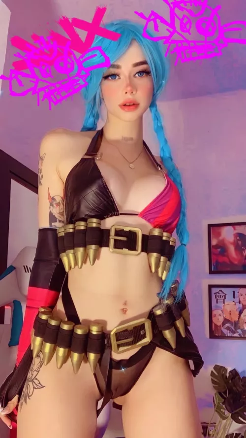 Jinx (League of Legends) by Zackycha11