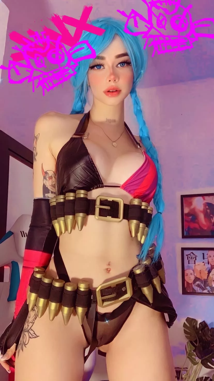 Jinx (League of Legends) by Zackycha11