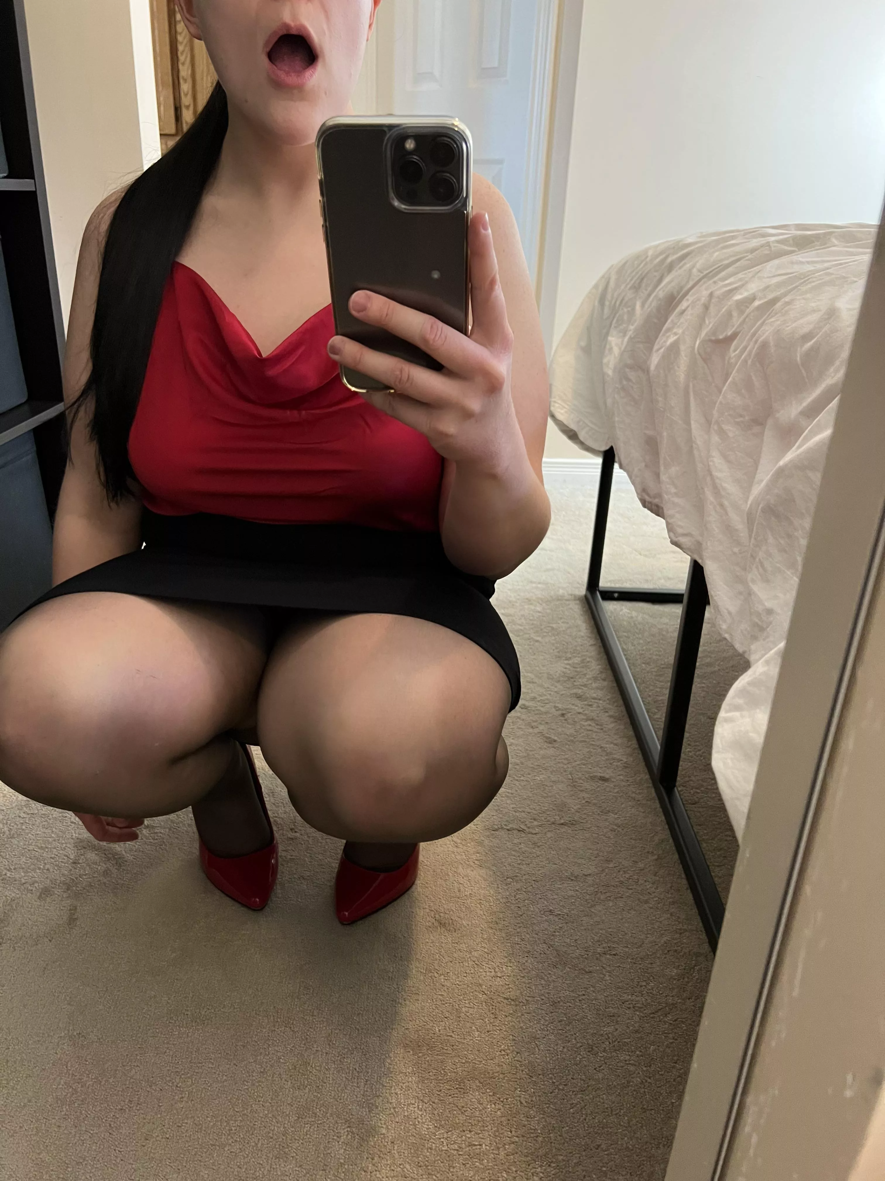 keeping my mouth open is a must during office hours