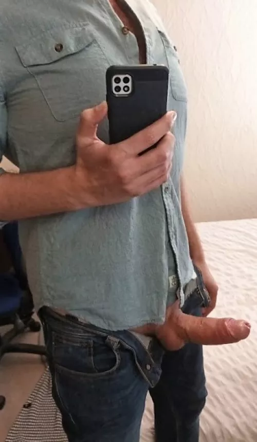 Kneel under my desk while I'm working today? [33]