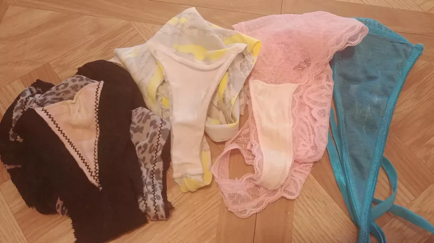 Laundry panties available! $25 each, or $80 for all 4. US shipping included :) [Selling]