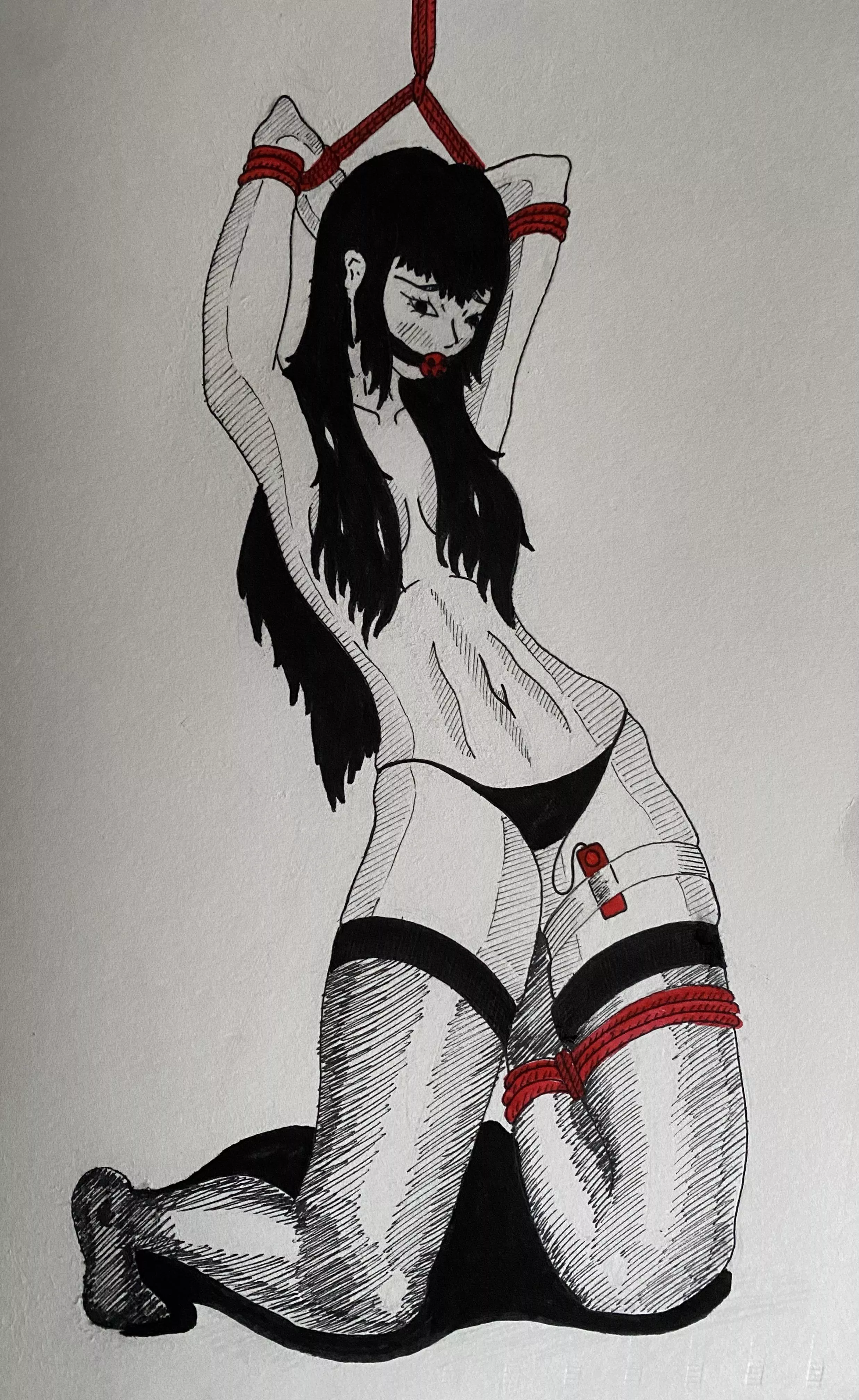 Leave her alone for a bit (art by me)