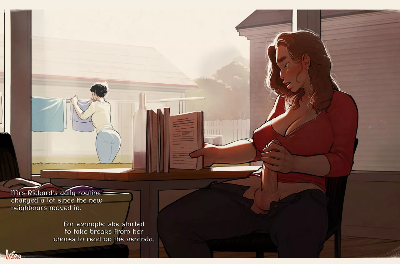 mrs. Richard vs new neighbors. (Incase)