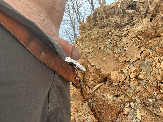 My little cock at work