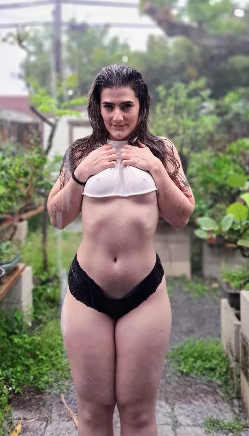 My shirt got all wet