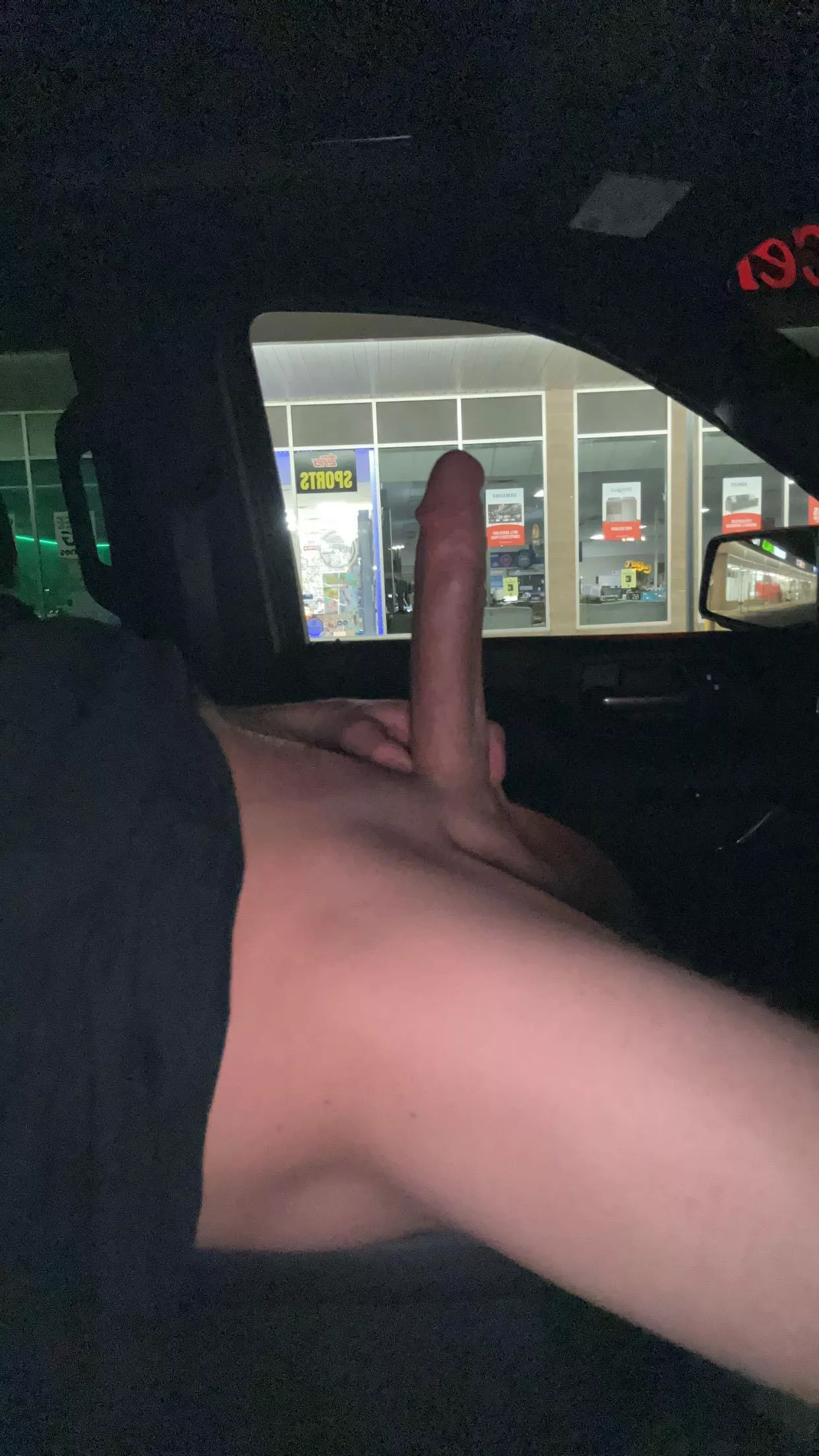 On my center consul with the windows down