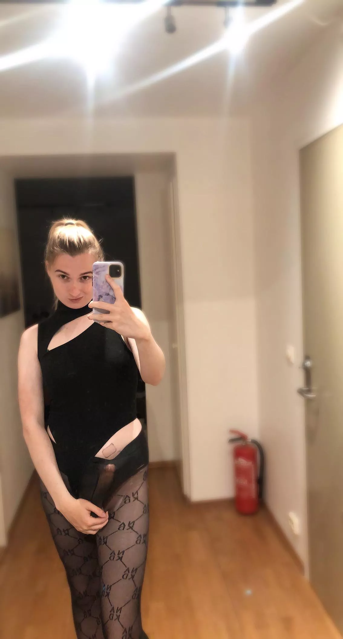 Pantyhose ✅ hard sissy cock ✅ what’s else do I need to add?