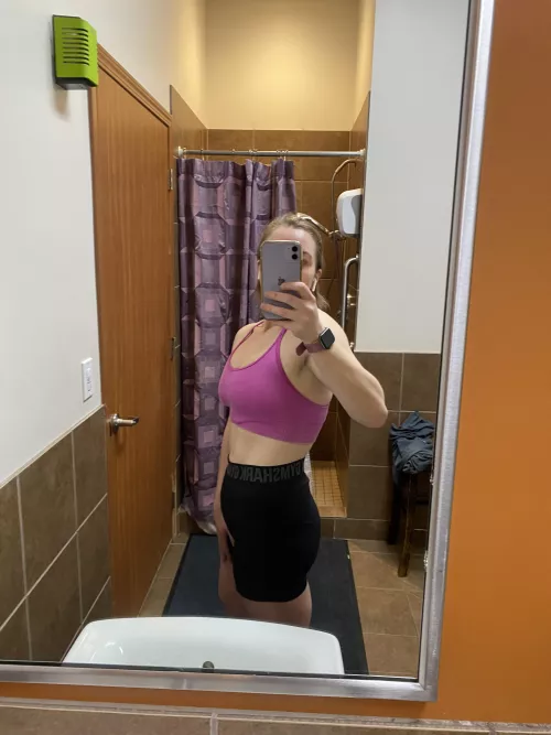 Post chest and tricep workout