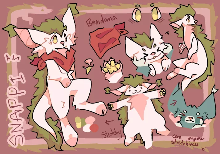 ref sheet commission for a friend :D