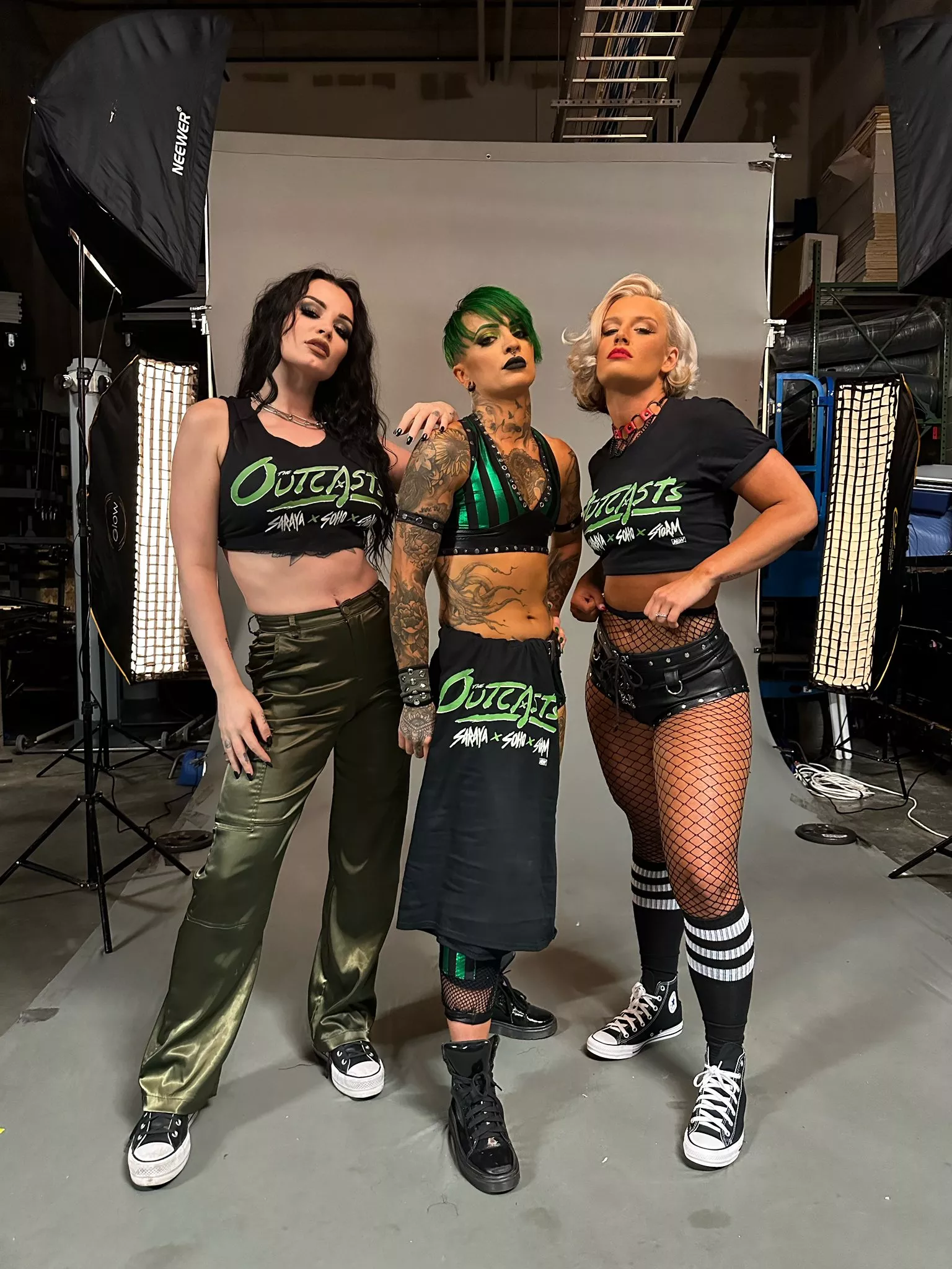 Saraya, Ruby and Toni