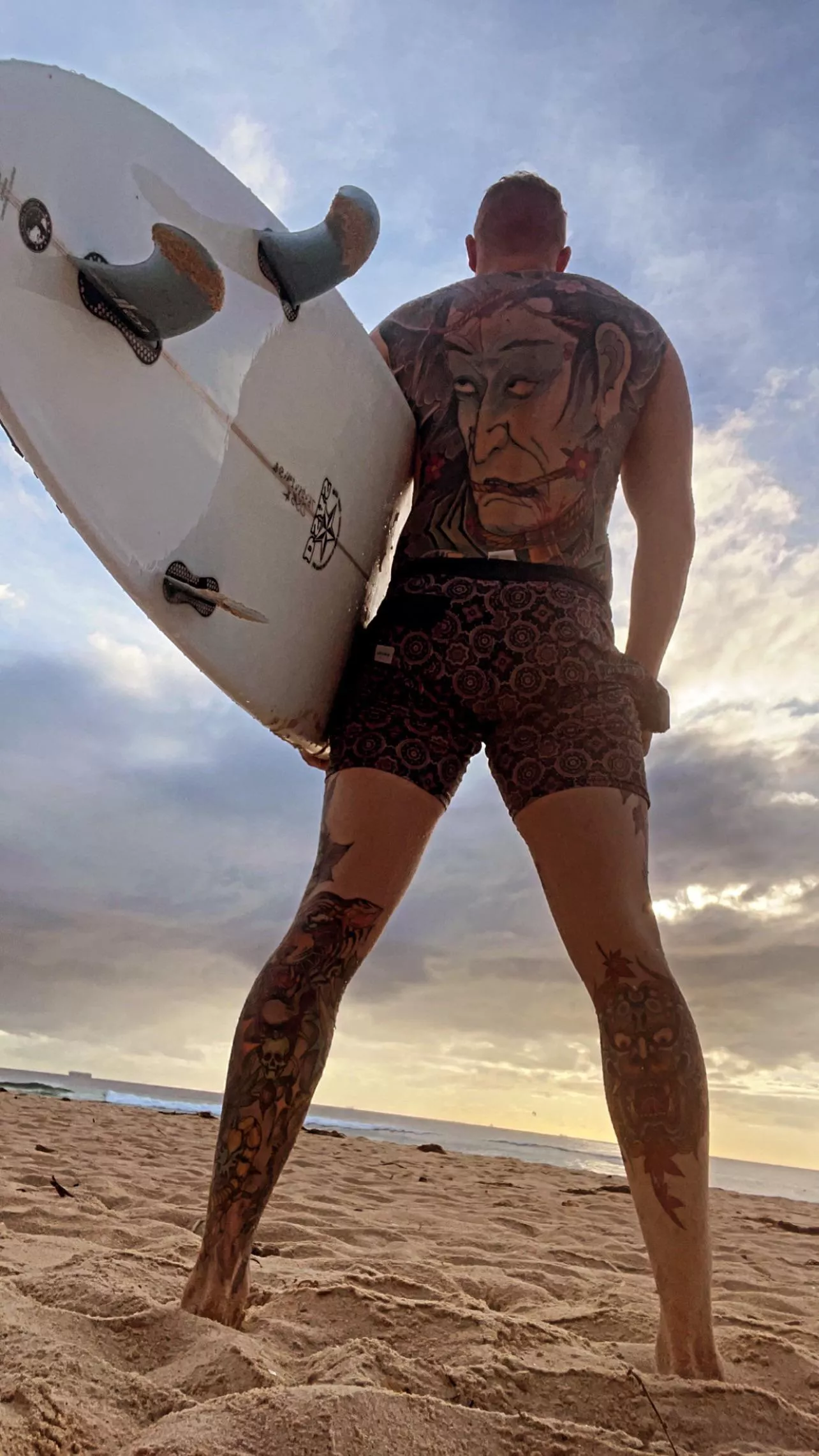 Shorts tight and wet