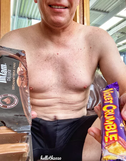 Some sugar for hump day? Something you’d like to unwrap and taste?