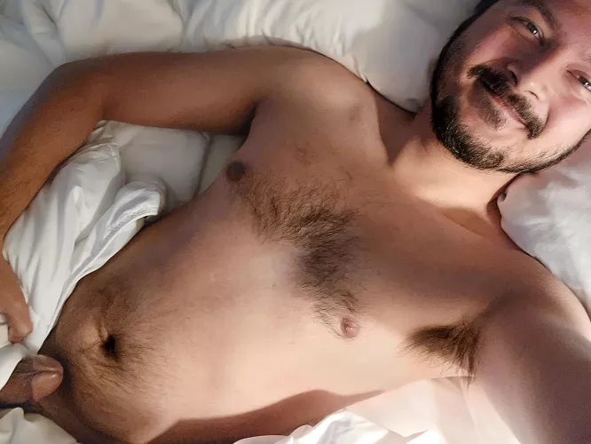 Something about waking up alone in white hotel sheets.