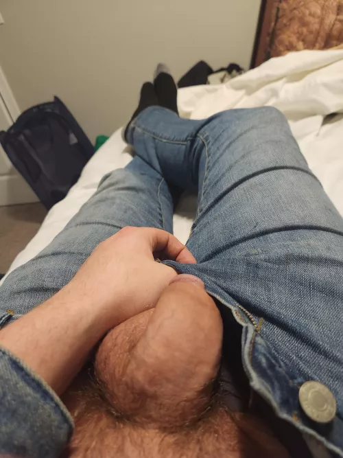 That feeling when you strip your pants off after work.