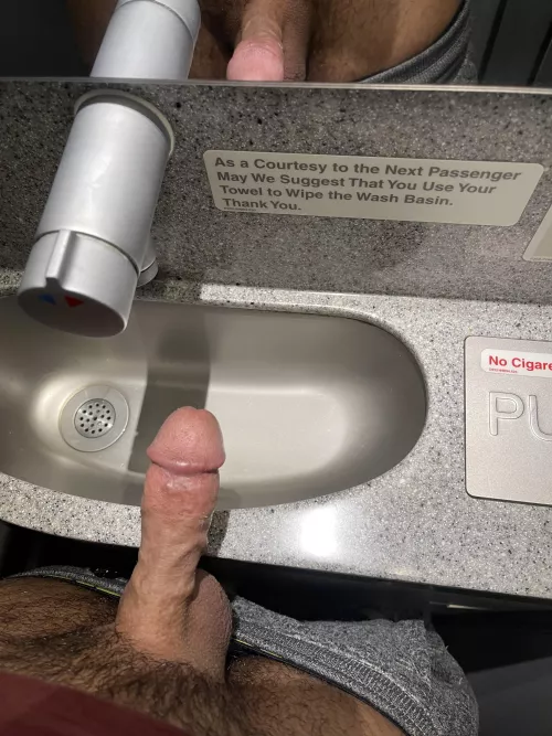 The flight attendants on this flight had me busting at the seams so i had to let it out