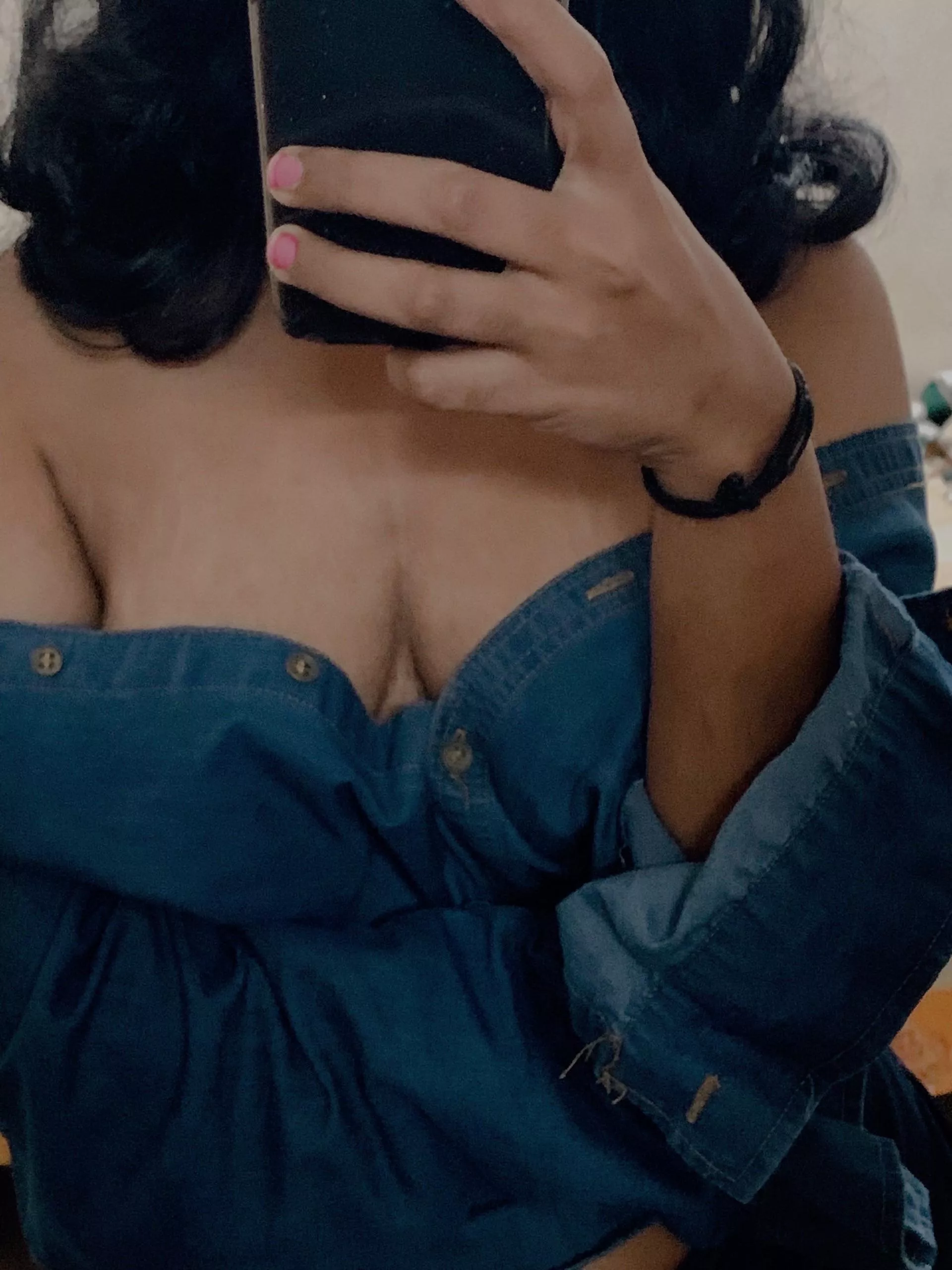 The shirt was a little big on me