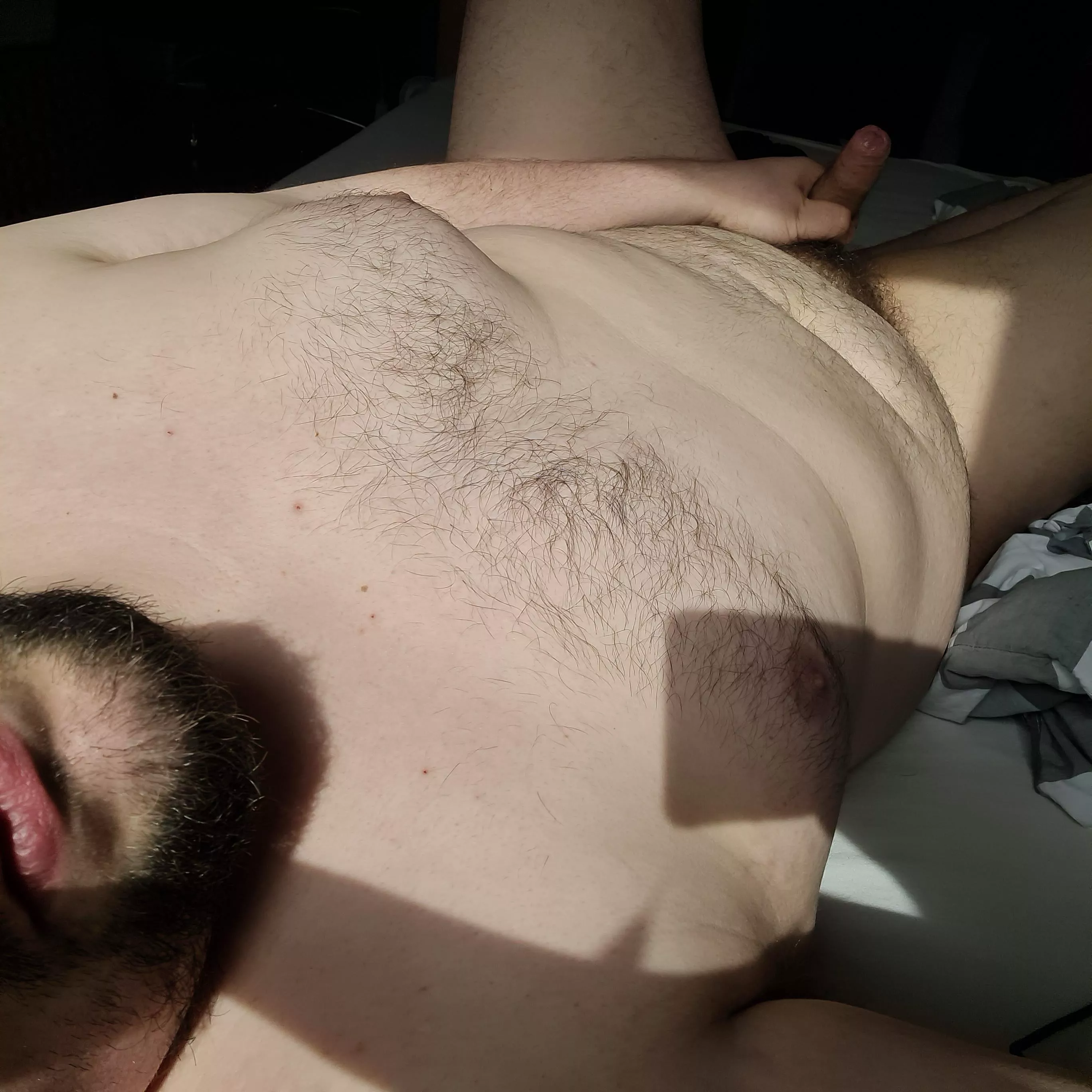 Think I won't cum for a few days 😳