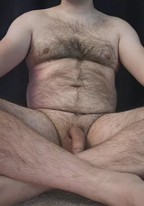 To the other guy who sat crossed legged; let's start a movement