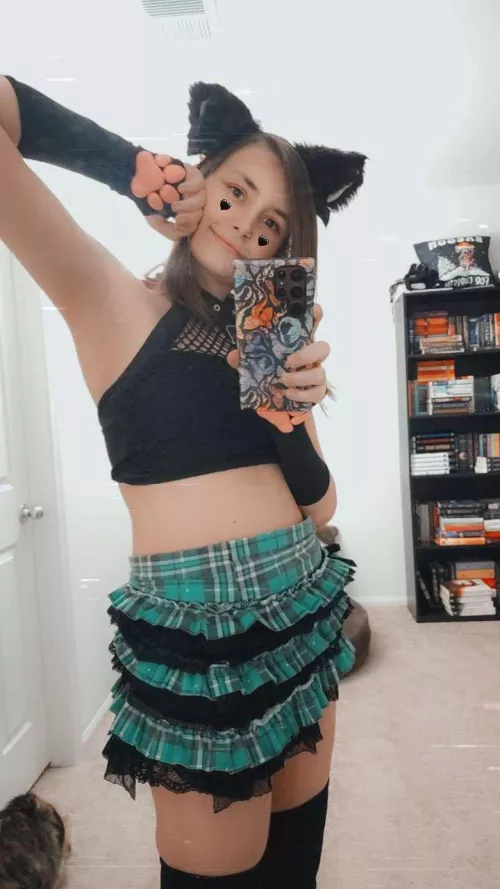 What do y’all think of a cute little cat girl?