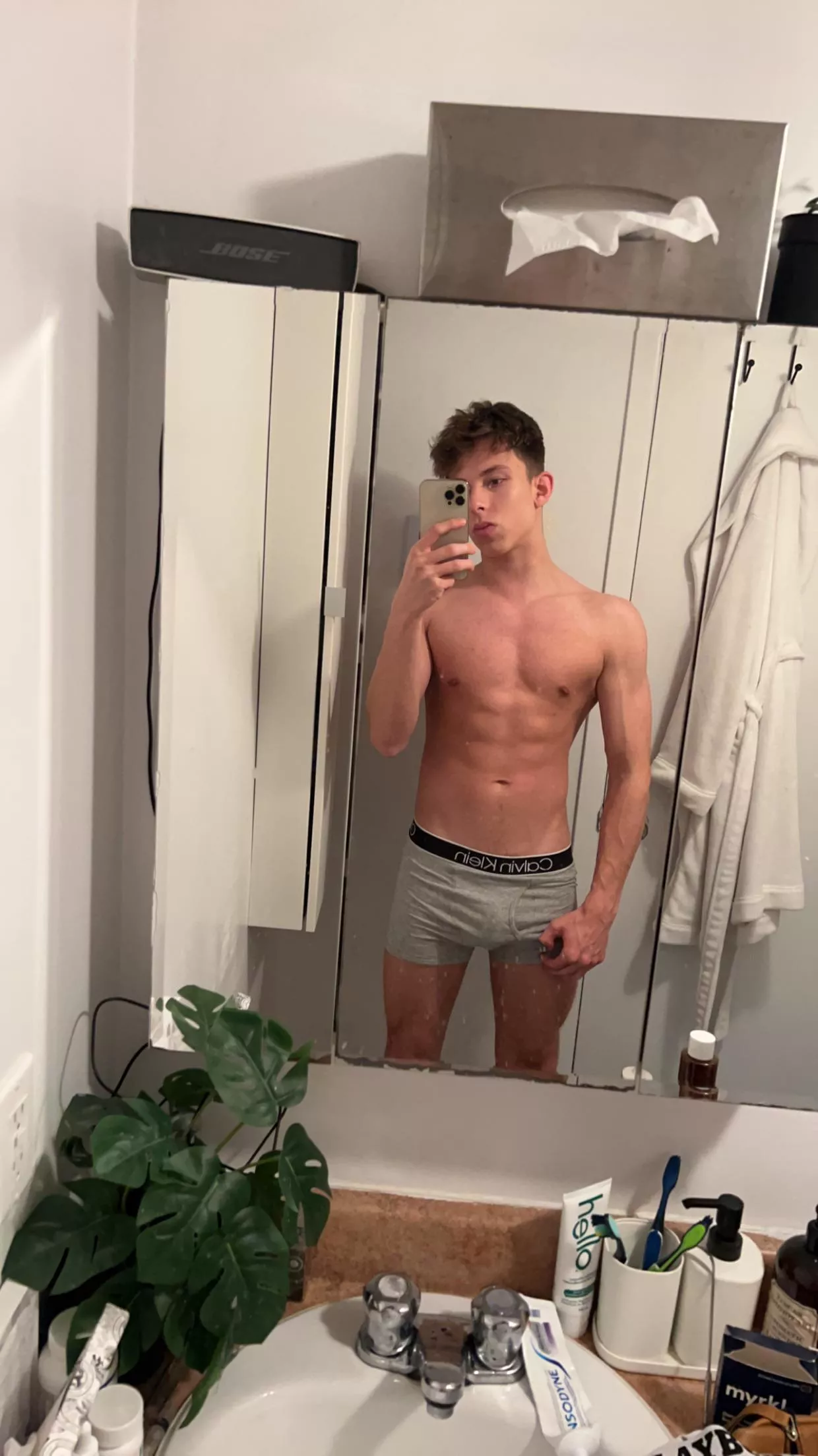 Who want’s to touch my body after the gym