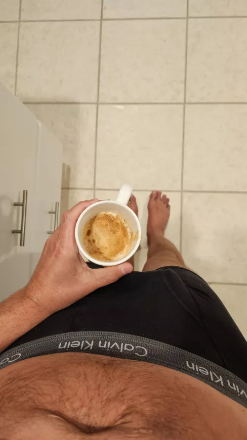 A coffee and Calvins morning, Happy Friday
