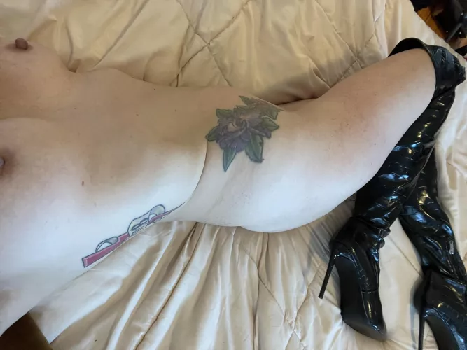 All booted up and no one to worship them...