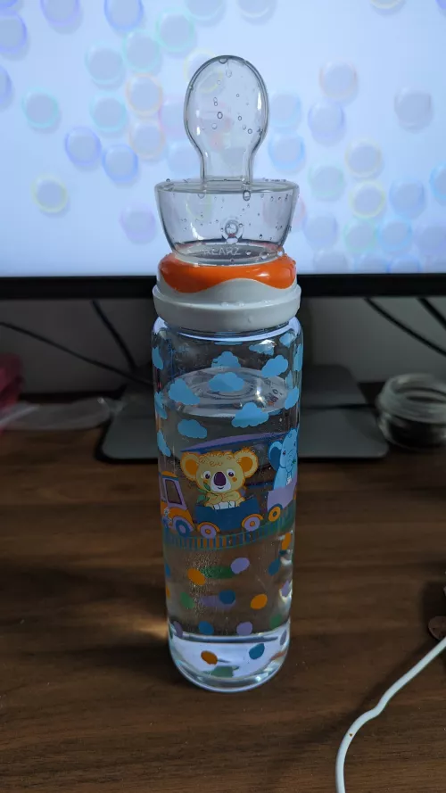 Another first! This time a bottle! I love it so much!