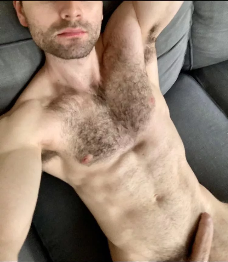 Chest hair warming in the afternoon sun, tickled by an afternoon breeze