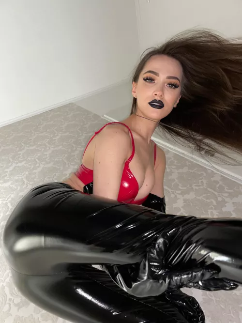 Classic black and red