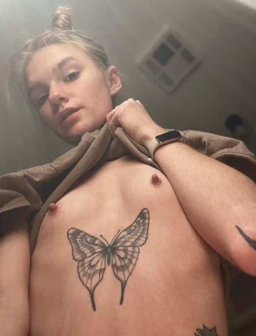 Do you like my flat, tatted chest?