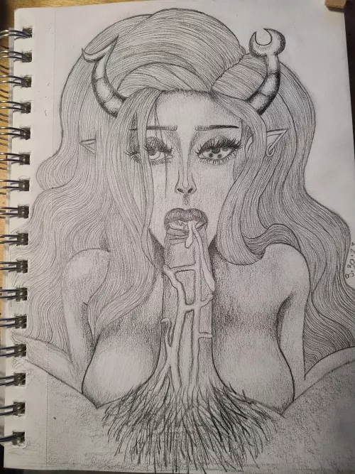 Drawing a Vriska bj a day for practice