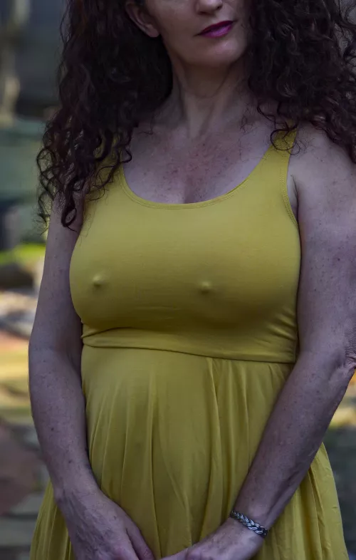 Good day to go braless