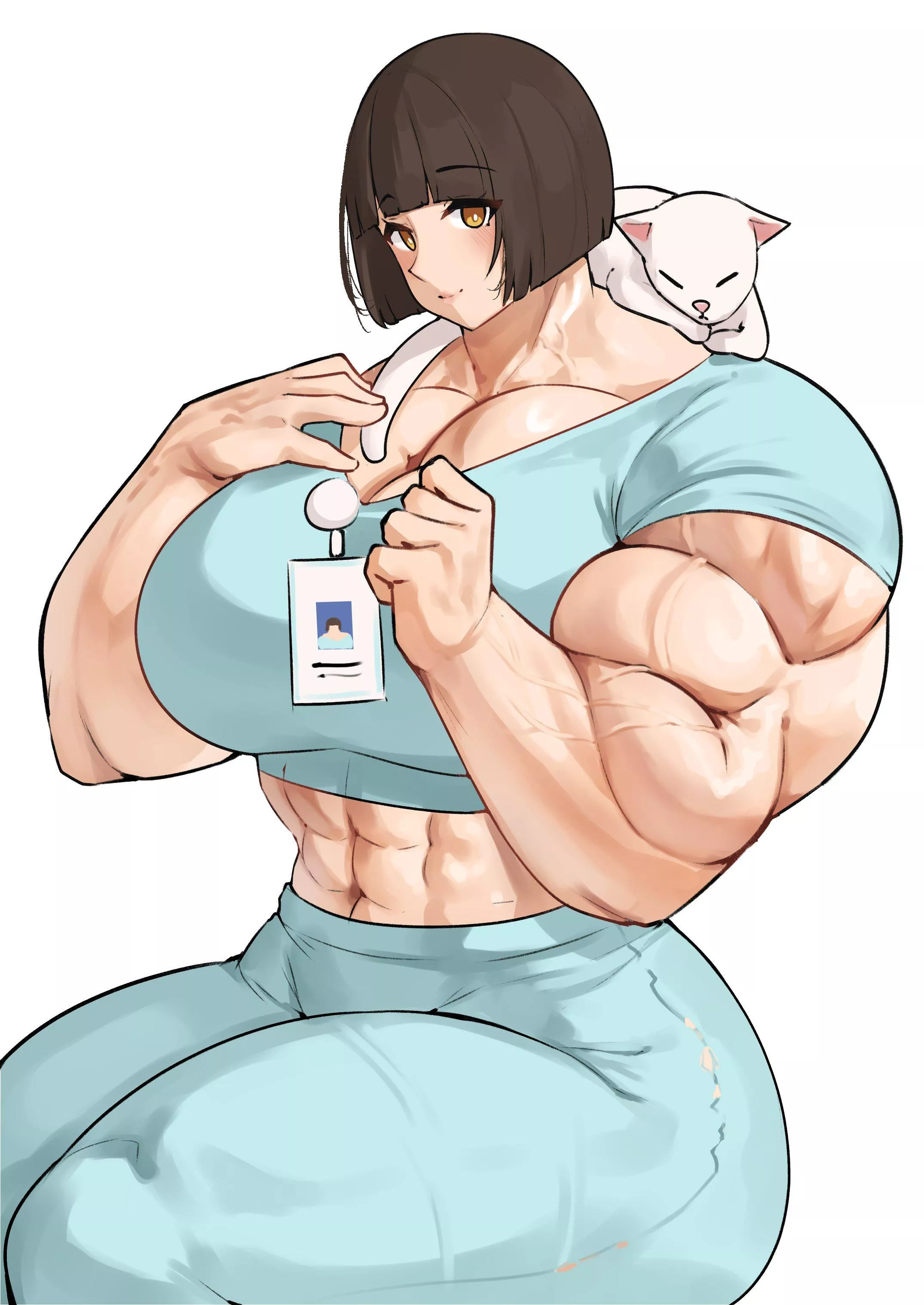 Hello nurse. (musctonk)