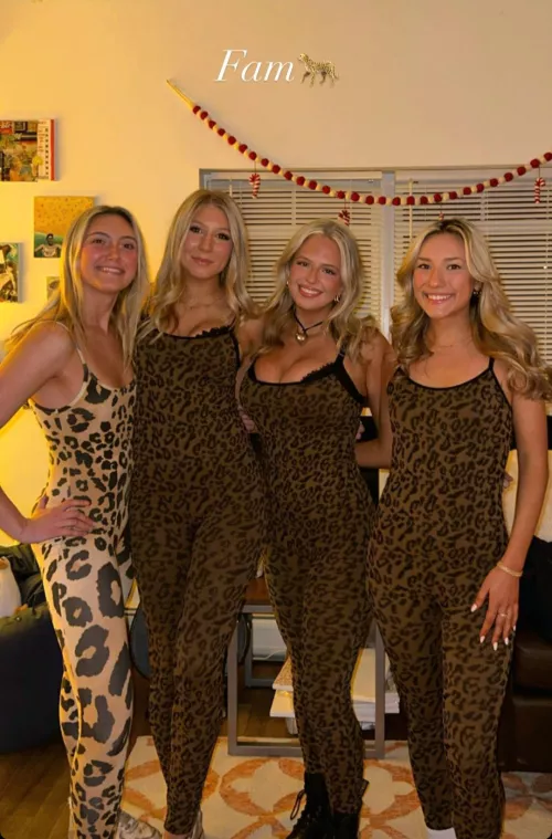 How would you rank these four young sorority sisters🤔