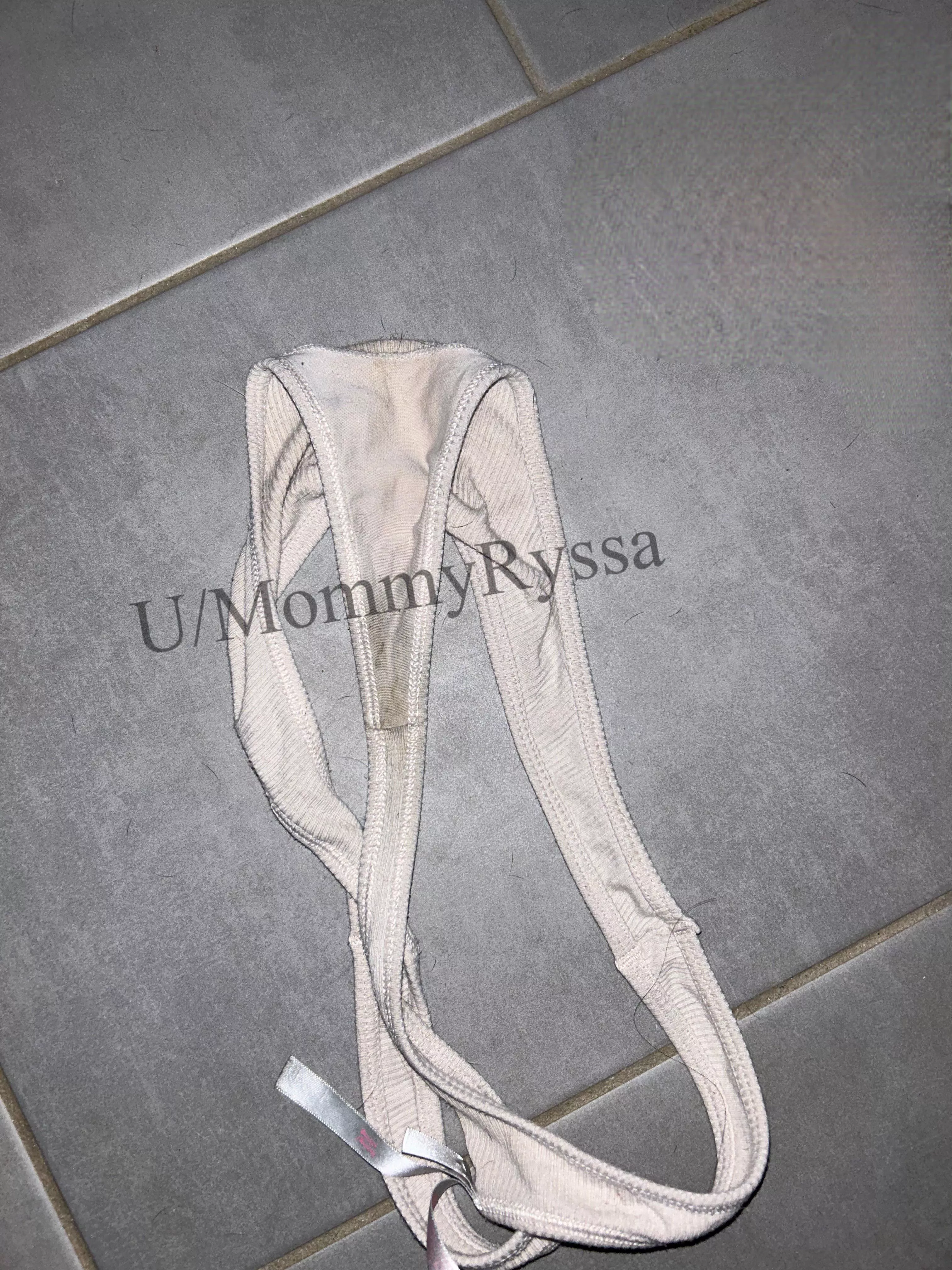 I love how my dirty asshole eats my thongs and makes a mess