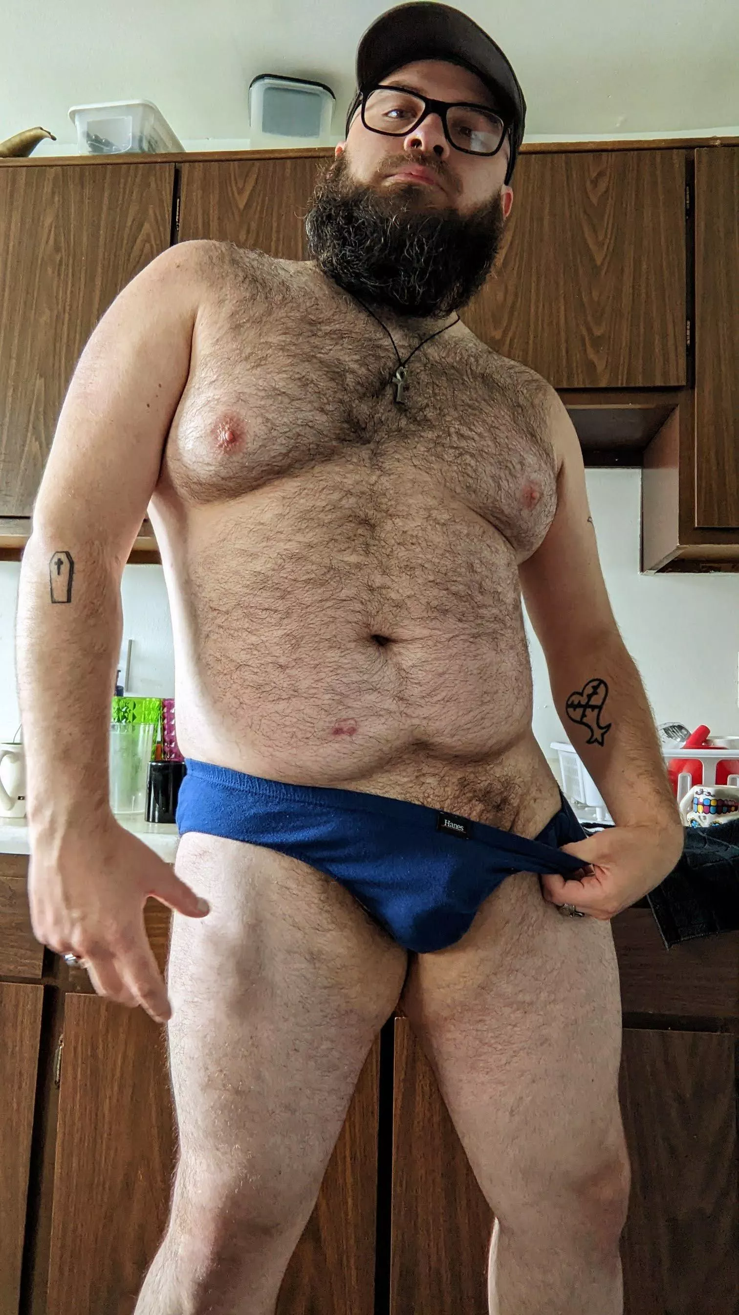 I love tiny undies.