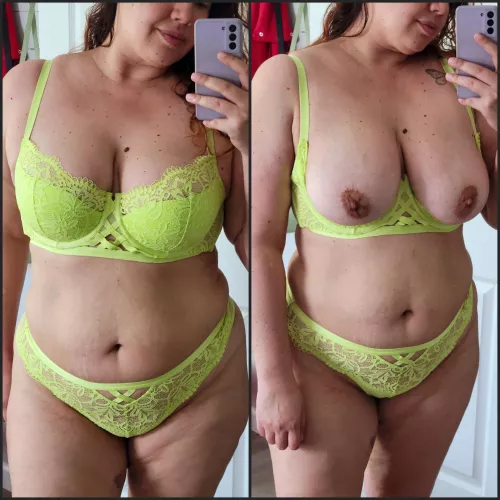 I think I prefer them on 🙈