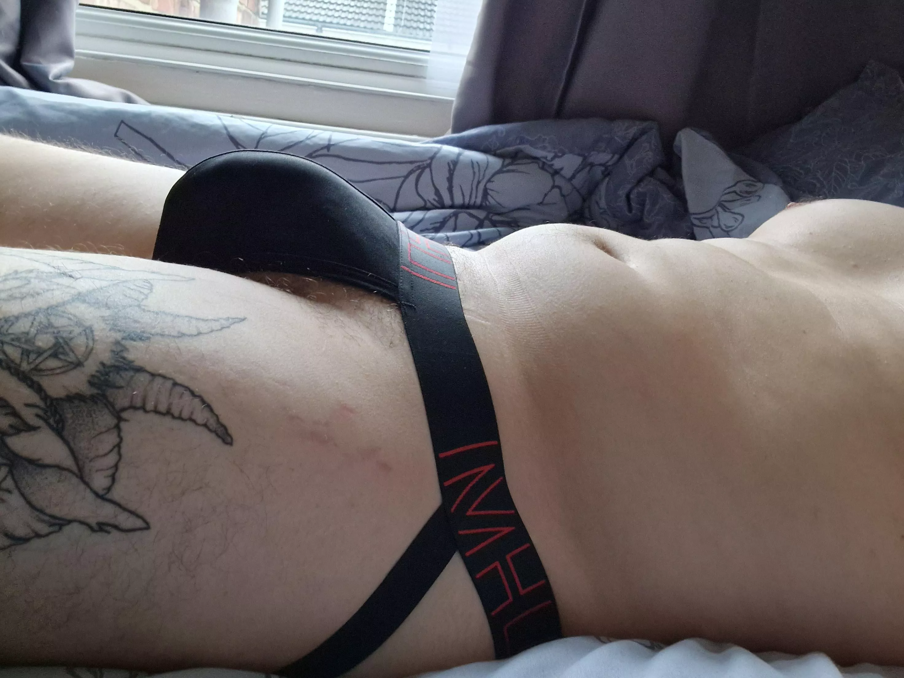 I think today is a jock strap type of day, do you agree?