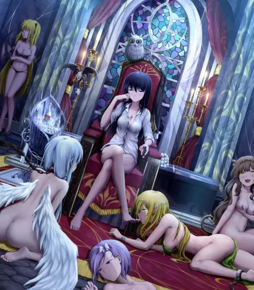 it's boring having so many servants at once, I could use a new toy to give me some fun