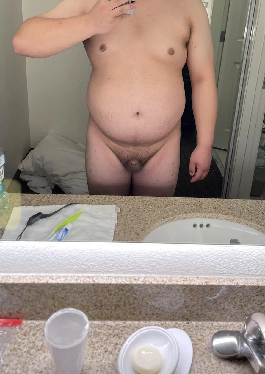 just chilling at a hotel