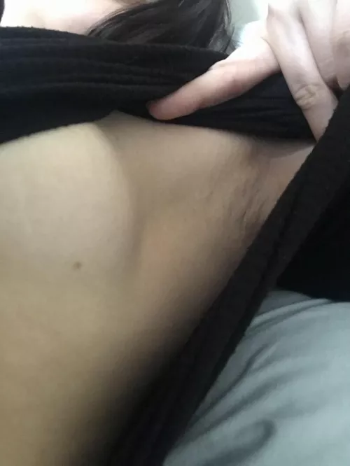 kiss me at my armpit and then start to lick my boobs