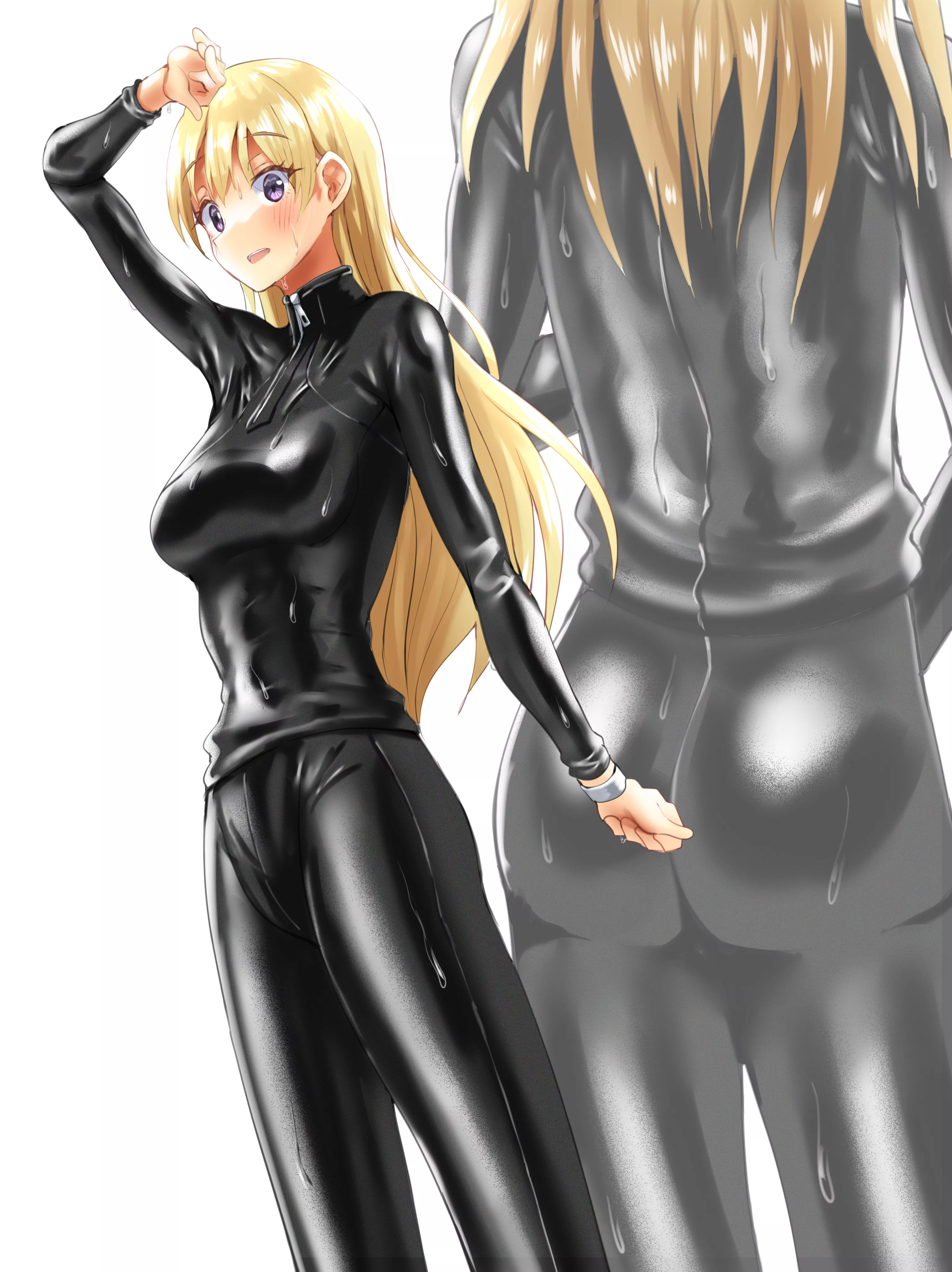 Kizaki Erika Hot In Latex (Kolby ) [Akebi-chan no Sailor-fuku ]