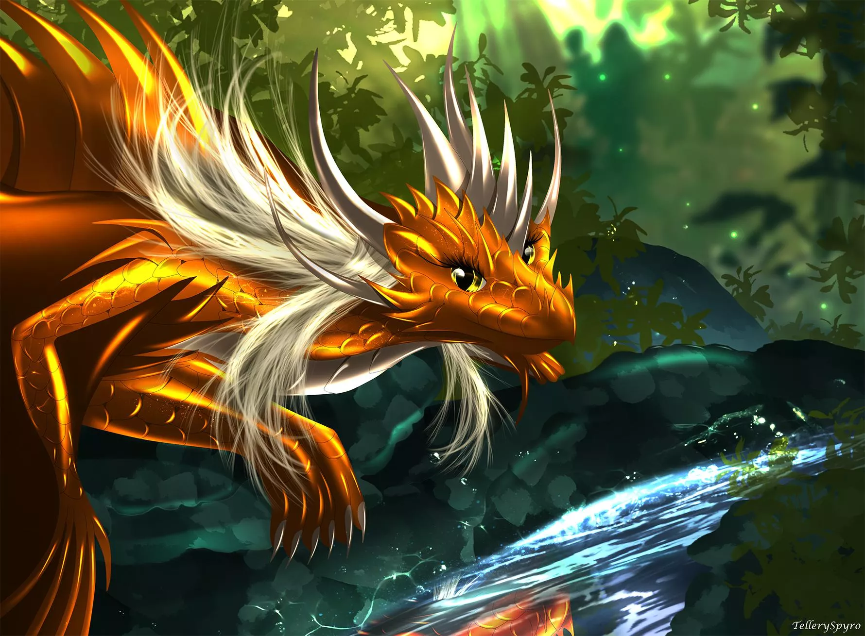 (More dergs!) Forest secret. Award for support of my project for a close friend!