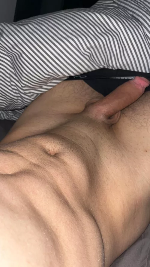 my girlfriend is on vacation, will you take care of my morning wood?