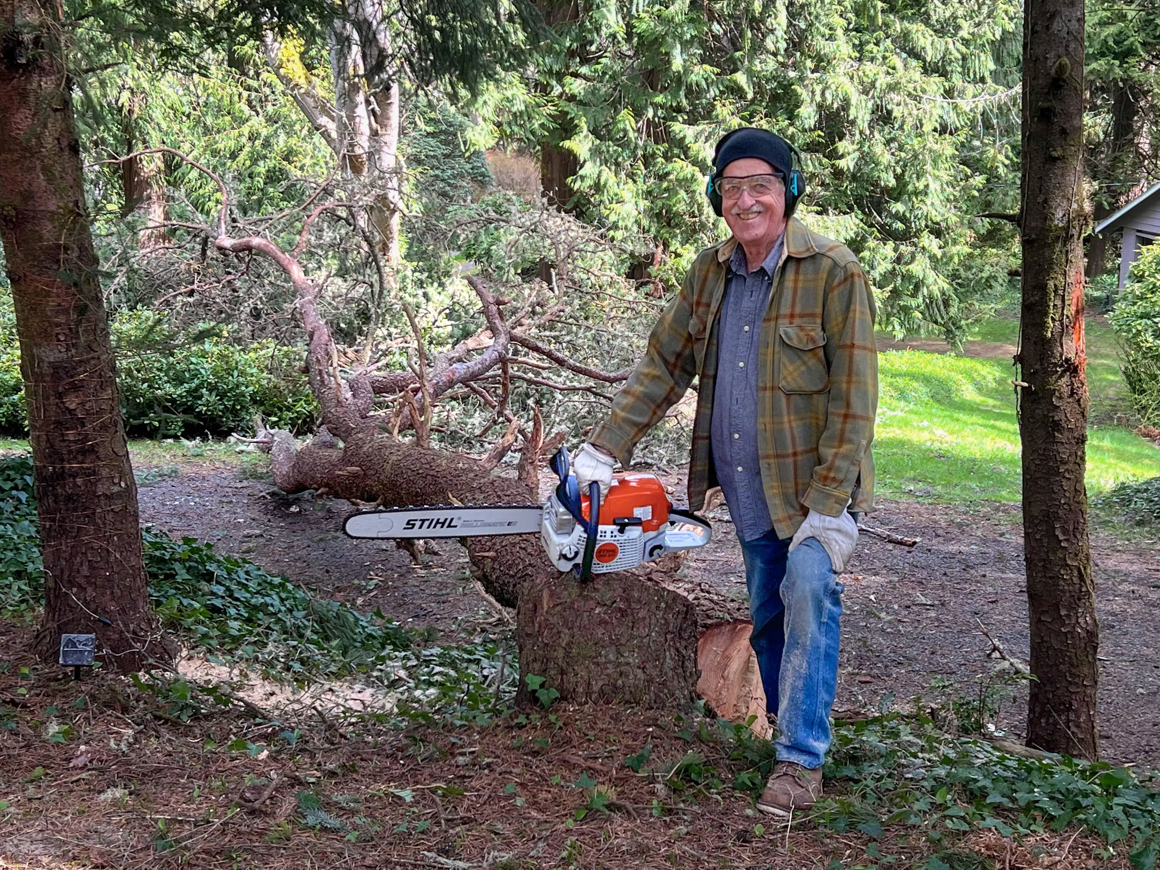 My STIHL PRO 82nd birthday present...a little early.